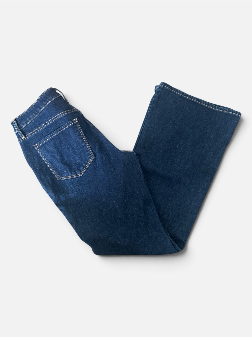 Old Navy High-Rise Wow Flare Dark Blue Jeans